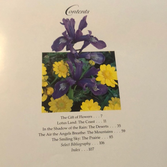 WILDFLOWERS OF THE AMERICAN WEST • HARDCOVER COFFEE TABLE BOOK - Picture 5 of 15